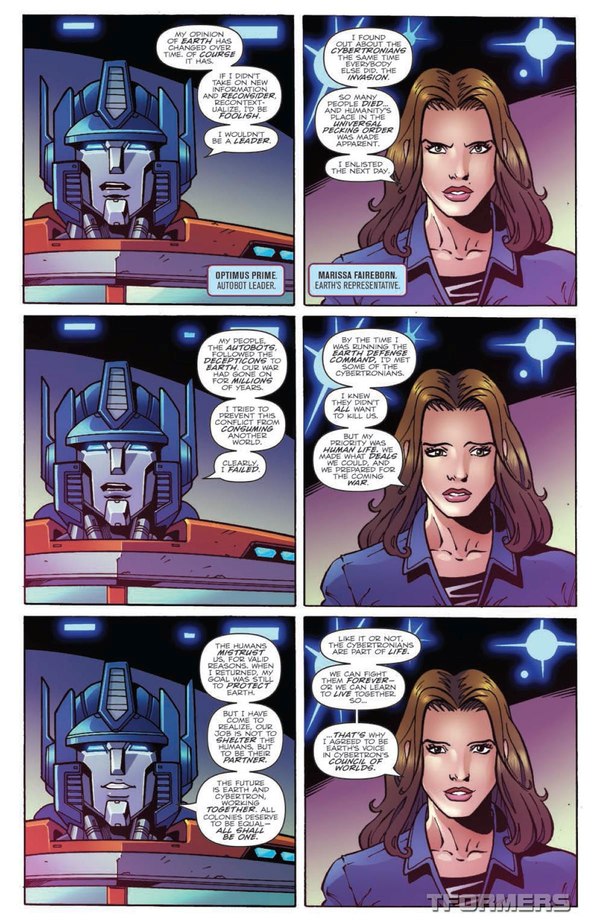 First Strike Optimus Prime Full Comic Book Preview  (3 of 7)